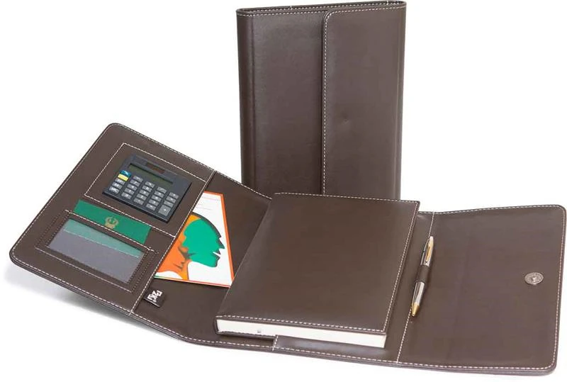 2K Org.Diplomat 17X24 S. Deri Siyah Çizgili 4510