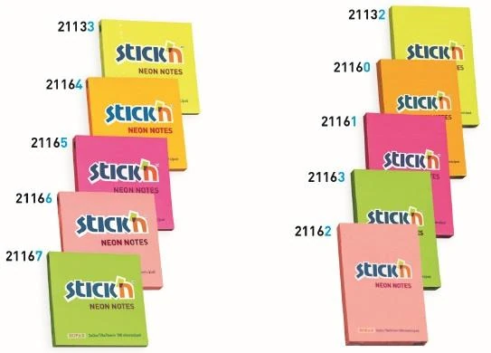 Gıpta 21161 Stıckn 76X51 Neon Magenta 100Yp