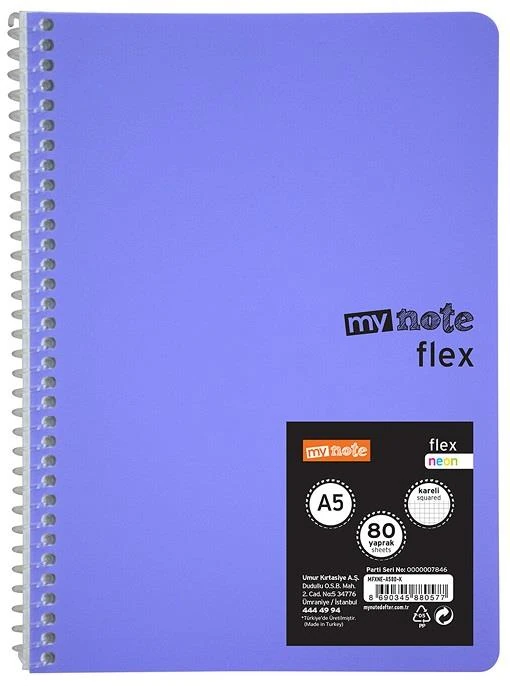 Mynote 30001939 Mfxne-A580-Ç Flex Neo Defter A5 80/1