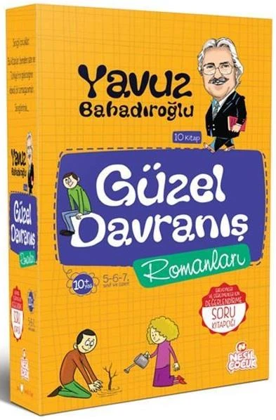 Nesil Çocuk - Güzel Davranış Romanları 10 Kitap+Sk