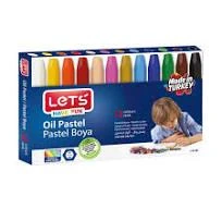 Let's Have Fun pastel boya karton kutu 12 renk L-6120