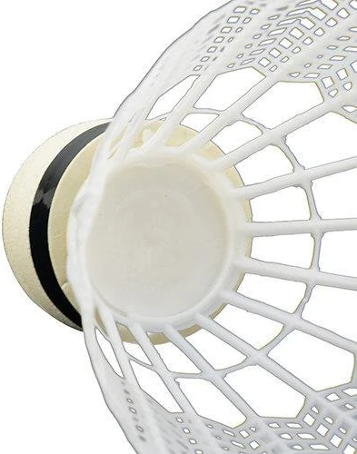 Delta 6 Adet Pratik Kutusunda Plastik Başlı Beyaz Badminton Topu