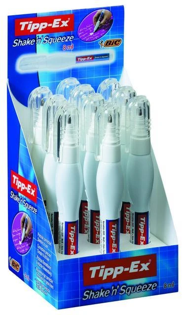 Tıpp-Ex Sıvı Silici Kalem Tipi Shake 10 Lu 8024222