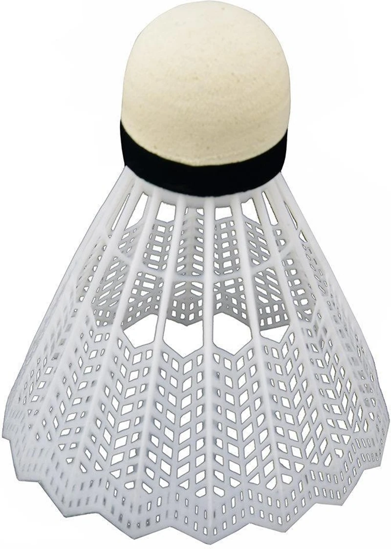 Delta 6 Adet Pratik Kutusunda Plastik Başlı Beyaz Badminton Topu