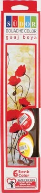 Südor Sd521 Guaj Boya 6*15Ml Set