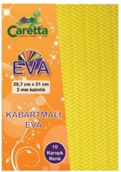 Caretta Eva A4 10 Lu Dalga Kabartmalı Cekd-A410