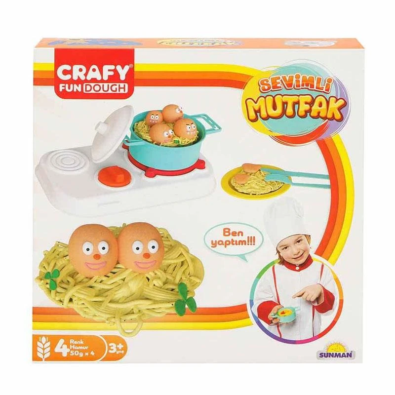 CRAFY SEVIMLI MUTFAK 200 GR. 10 PARCA  SUN-S02002010