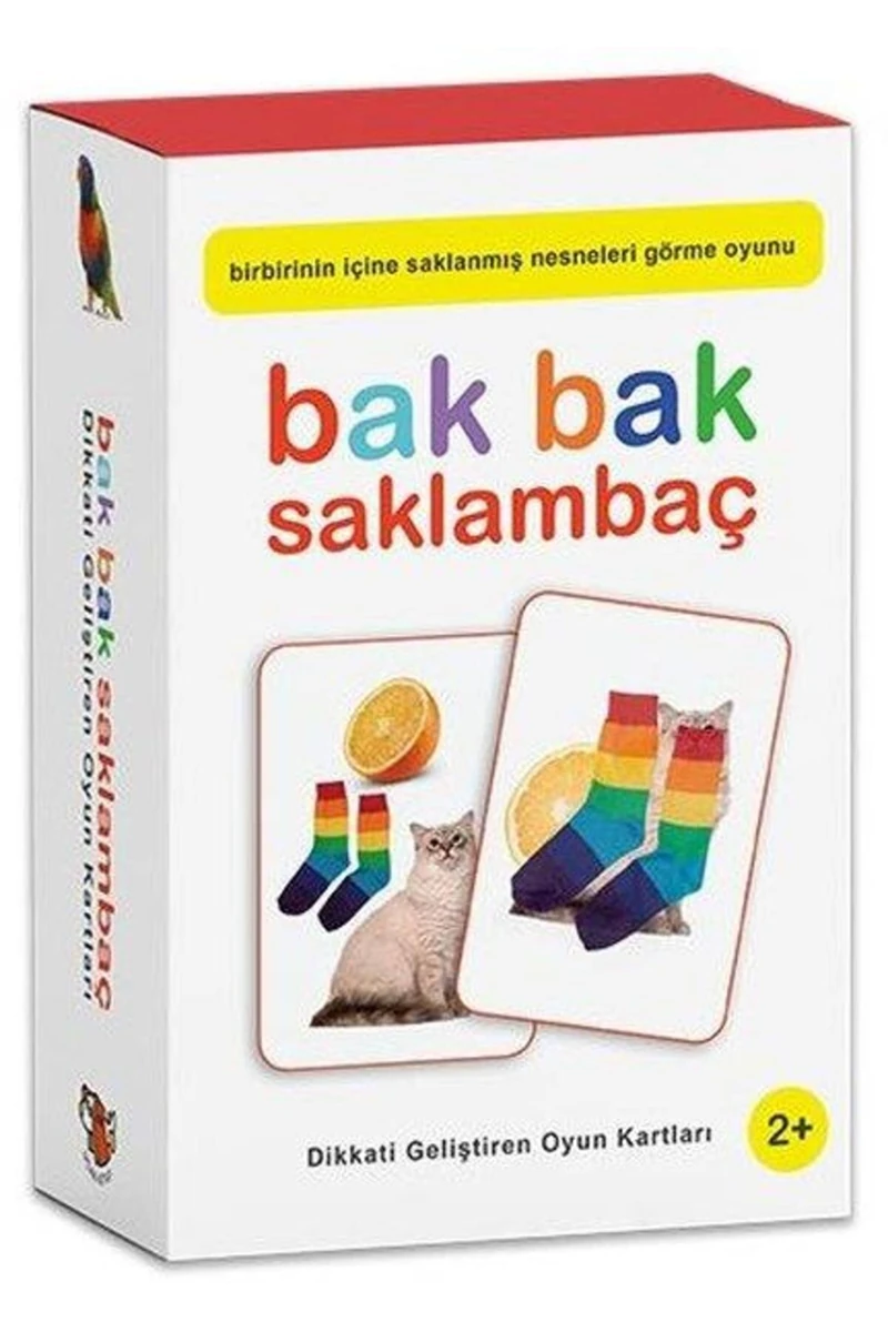 Bak Bak Saklambaç Dikkati Geliştiren Oyun Kartları