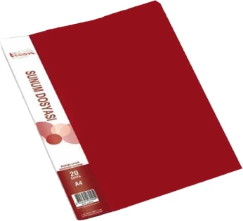 Ticon Sunum Dosyası Tanıtım Kataloğu 100'lü Kırmızı