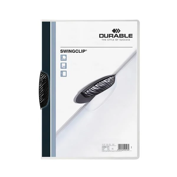 Durable 2260-Si Swıngclıp 30 Siyah 25 Li