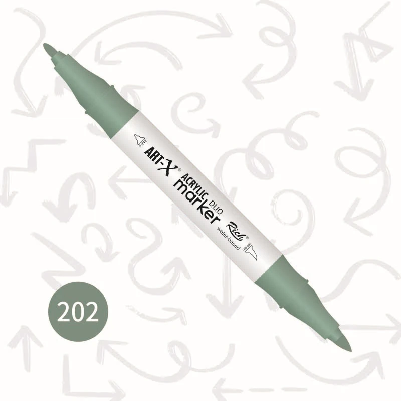 Art-X Acrylıc Marker Duo 202 Klm-17895-202