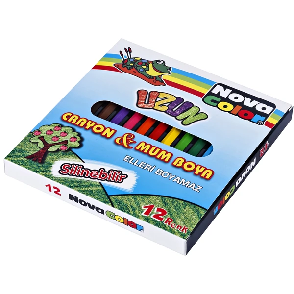 Nova Color Mum Boya 12 Li Uzun Nc-2112