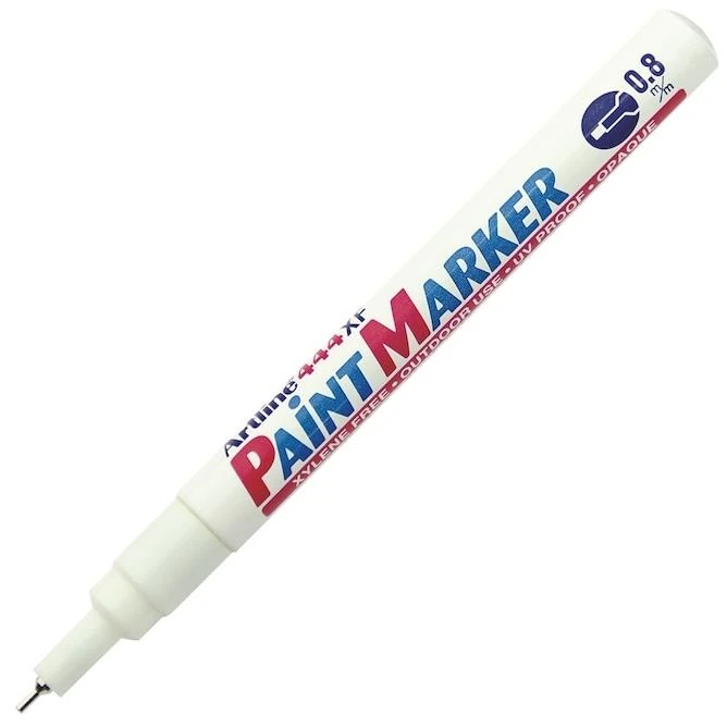 Artline Ek-444Xf-Whıte Paint Marker 0.8Mm Beyaz