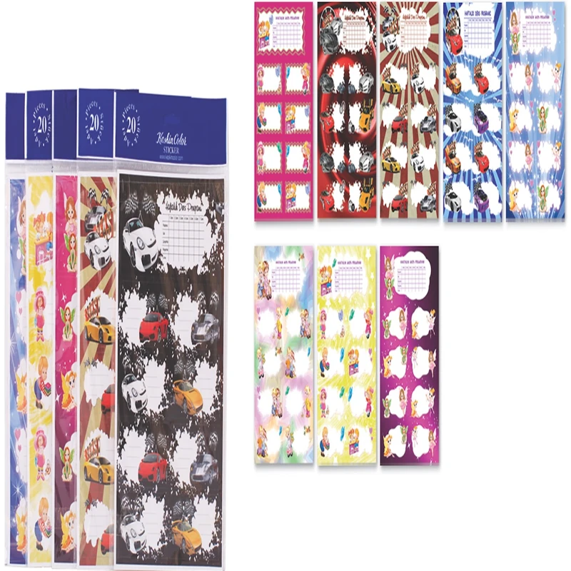 Keskin 220130-99 Ders Programlı 3Lü Etiket