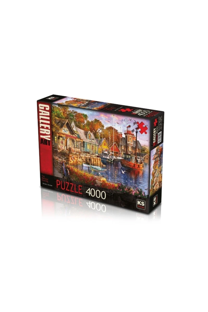 Ks Games 23504 Puzzle 4000 Prç.The Harbour Evening