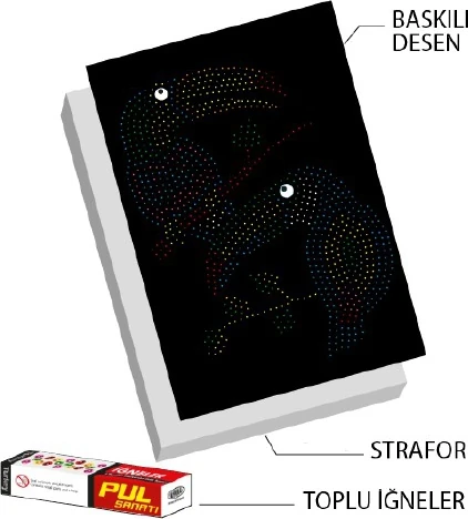 Kumtoys Pul Sanatı 22 x 32 cm