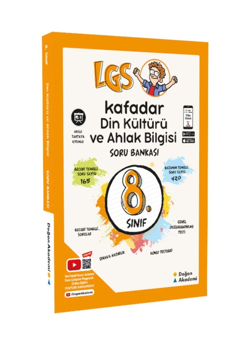 Doğan Akademi 8. Sınıf Kafadar Din Kültürü ve Ahlak Bilgisi Soru Bankası - 2020