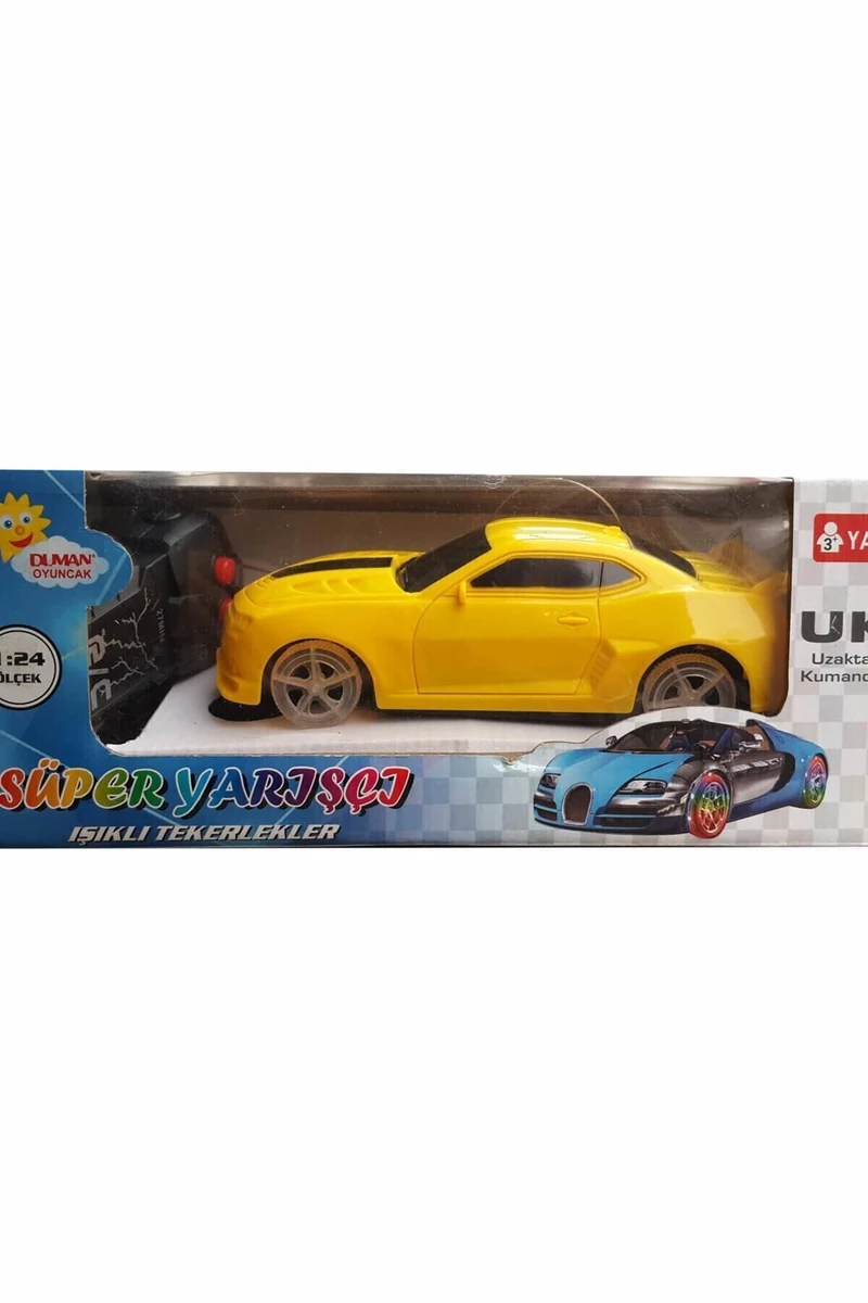 Emba Duman Oyuncak Kumandalı Tekeri Işıklı Araba Yarım Fonksiyon DMN2018-C