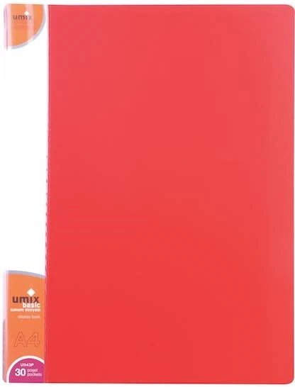 Umıx U1143P-Kı Basıc Sunum Dosyası 30Lu Kırmızı
