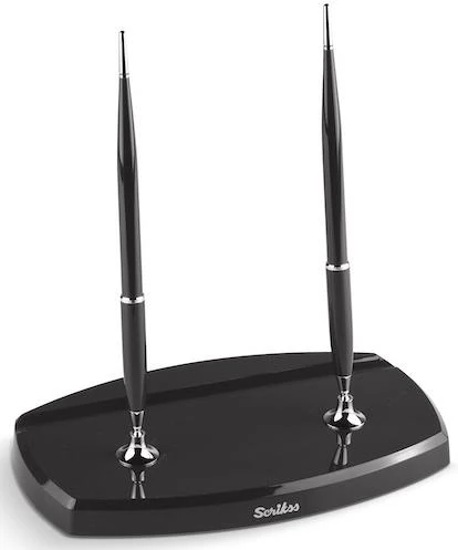 Scrikss 17 Masa Takımı Çiftli Silver Siyah