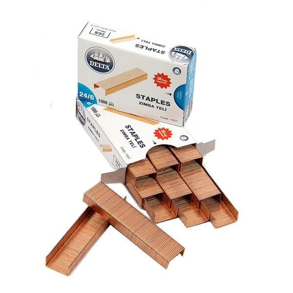 Delta 1552 Zımba Teli Eko Beyaz 24/6 *25