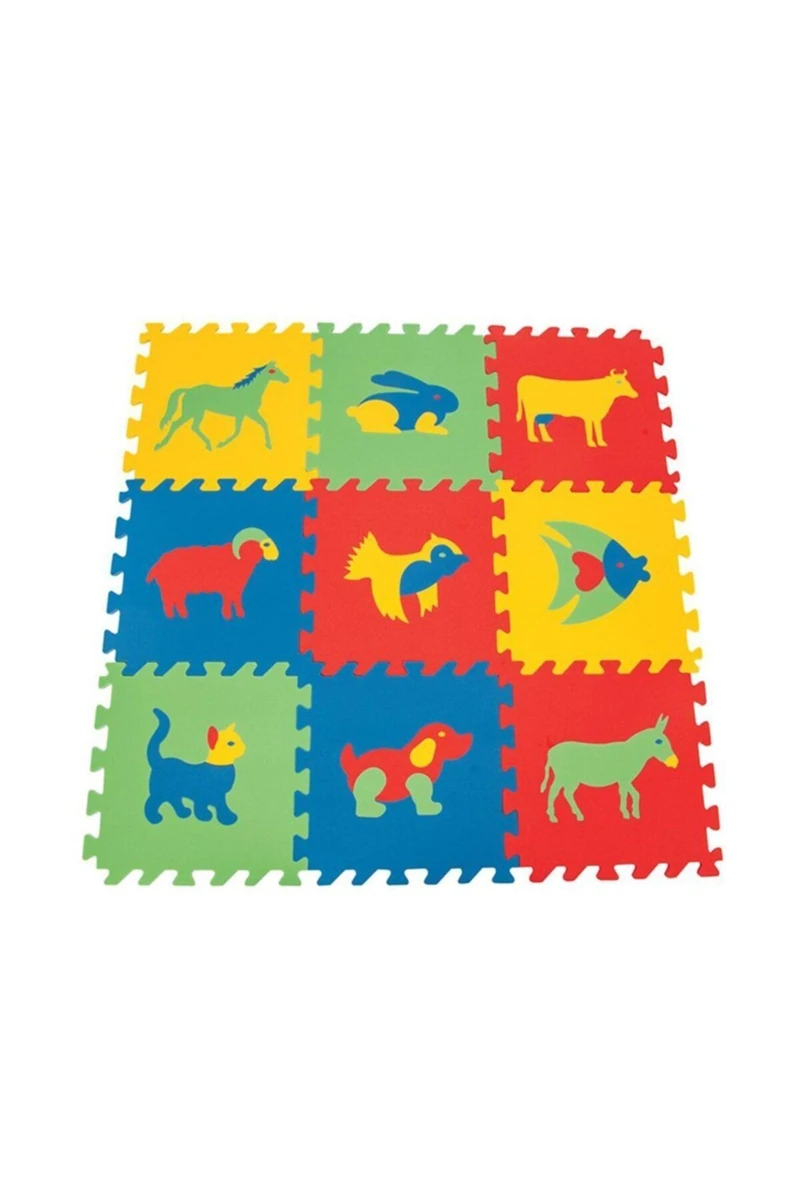 03 470 Poly Eğitici Yer Karosu Hayvanlar 7mm.