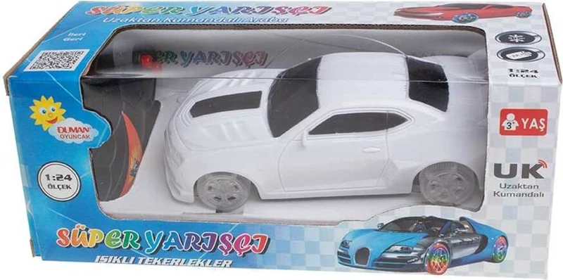 Emba Duman Oyuncak Kumandalı Tekeri Işıklı Araba Yarım Fonksiyon DMN2018-C