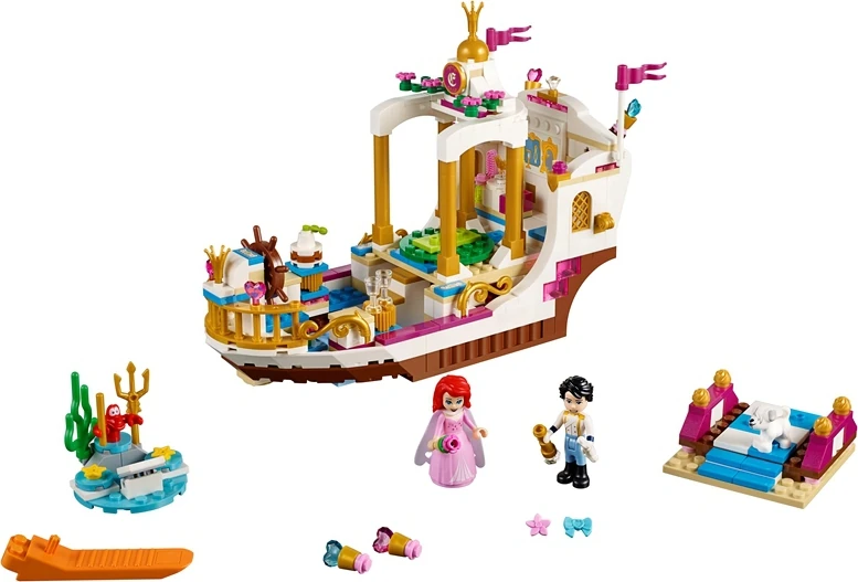 LEGO Disney Princess 41153 Ariel'in Kraliyet Kutlama Teknesi