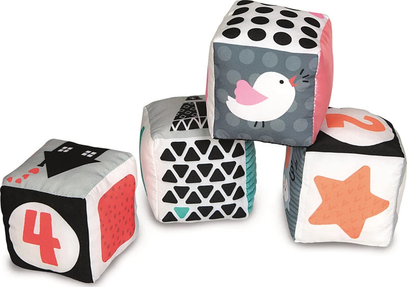 Clementoni Cle-17321 Baby Yumuşak Bebek Küpleri S/B