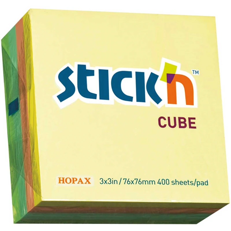 Gıpta Stickn 76x76 Pastel 4 Renk Küp 400 Yaprak (21013)