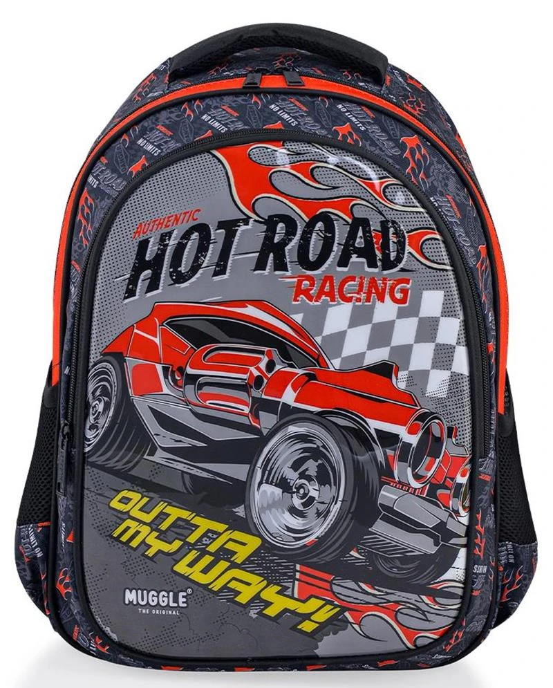 Muggle Okul Çantası Hot Roat Siyah Mu-0112