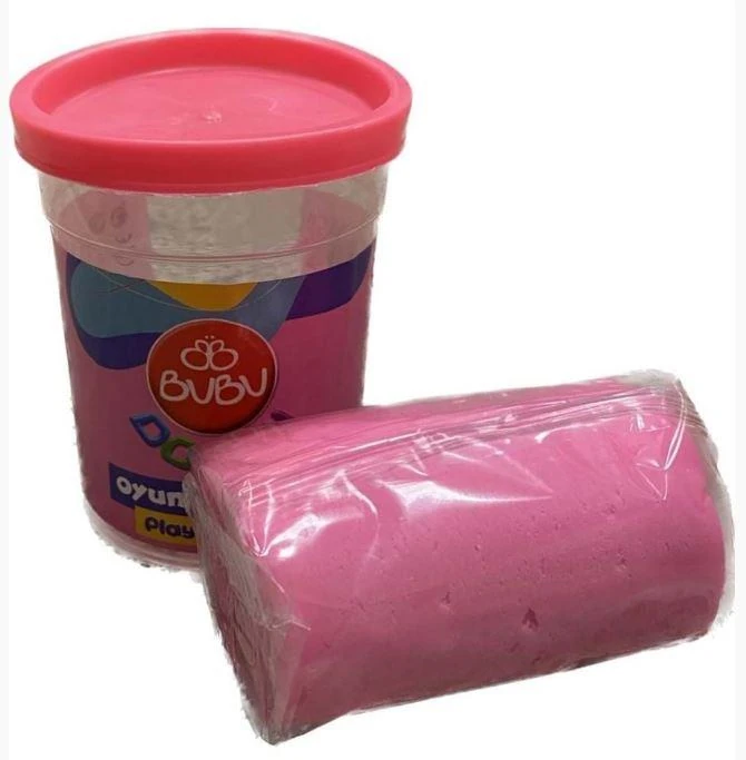Bu-Bu Oyun Hamuru 100 Gr Pembe Bubu-Oh0044
