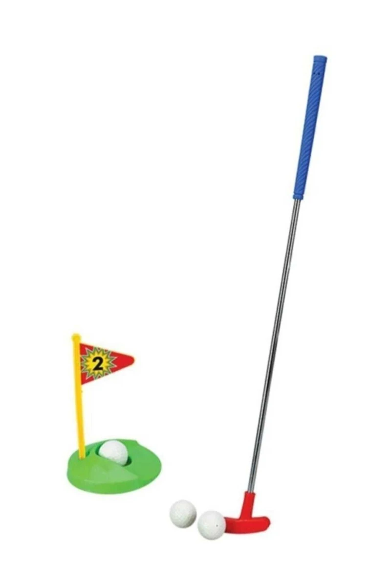 Metal Sopalı Aksesuarlı Golf Seti