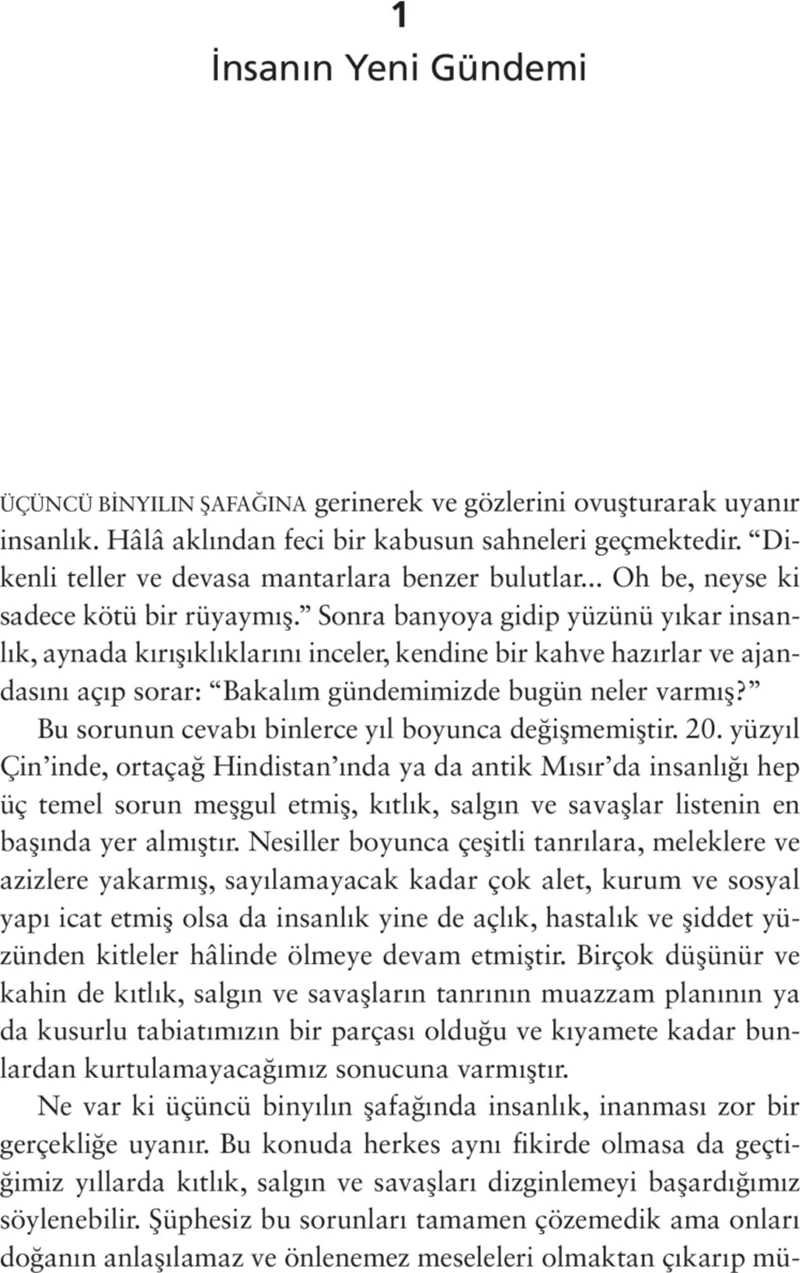 Homo Deus Yarının Kısa Bir Tarihi - Yuval Noah Harari