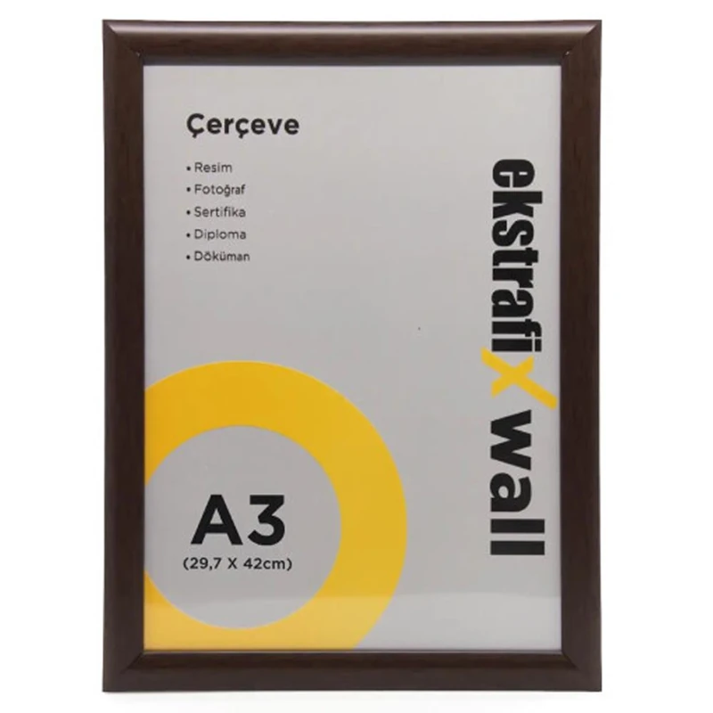 Ekstrafix Çerçeve A4 22 Lik Gümüş Fix-çg02