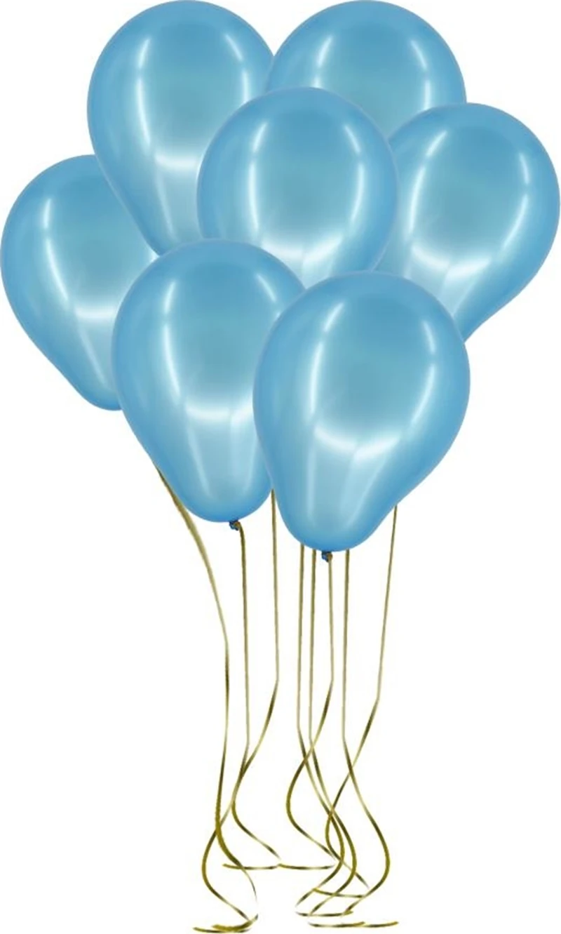 Nedi Pm-72009 Balon Düz Renk Açık Mavi 100Lü