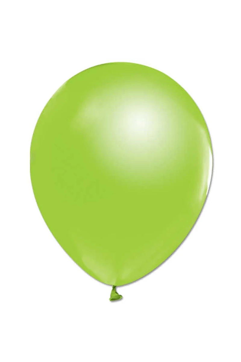 Metalik Yeşil Balon 100 Lü