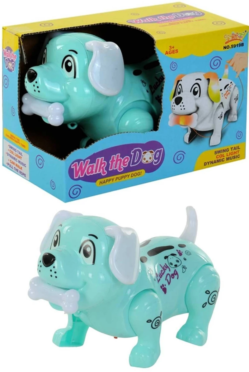 Can 5919B Kutulu Pilli Işıkli Sesli Köpek