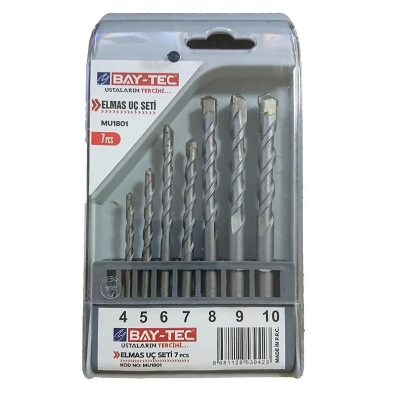 Mu1801 Bay-Tec Elmas Uç Seti 7Prç