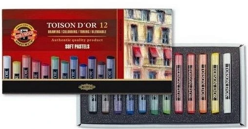 Südor 8512 Kohinoor Set Of Artists Dry Chalks 12