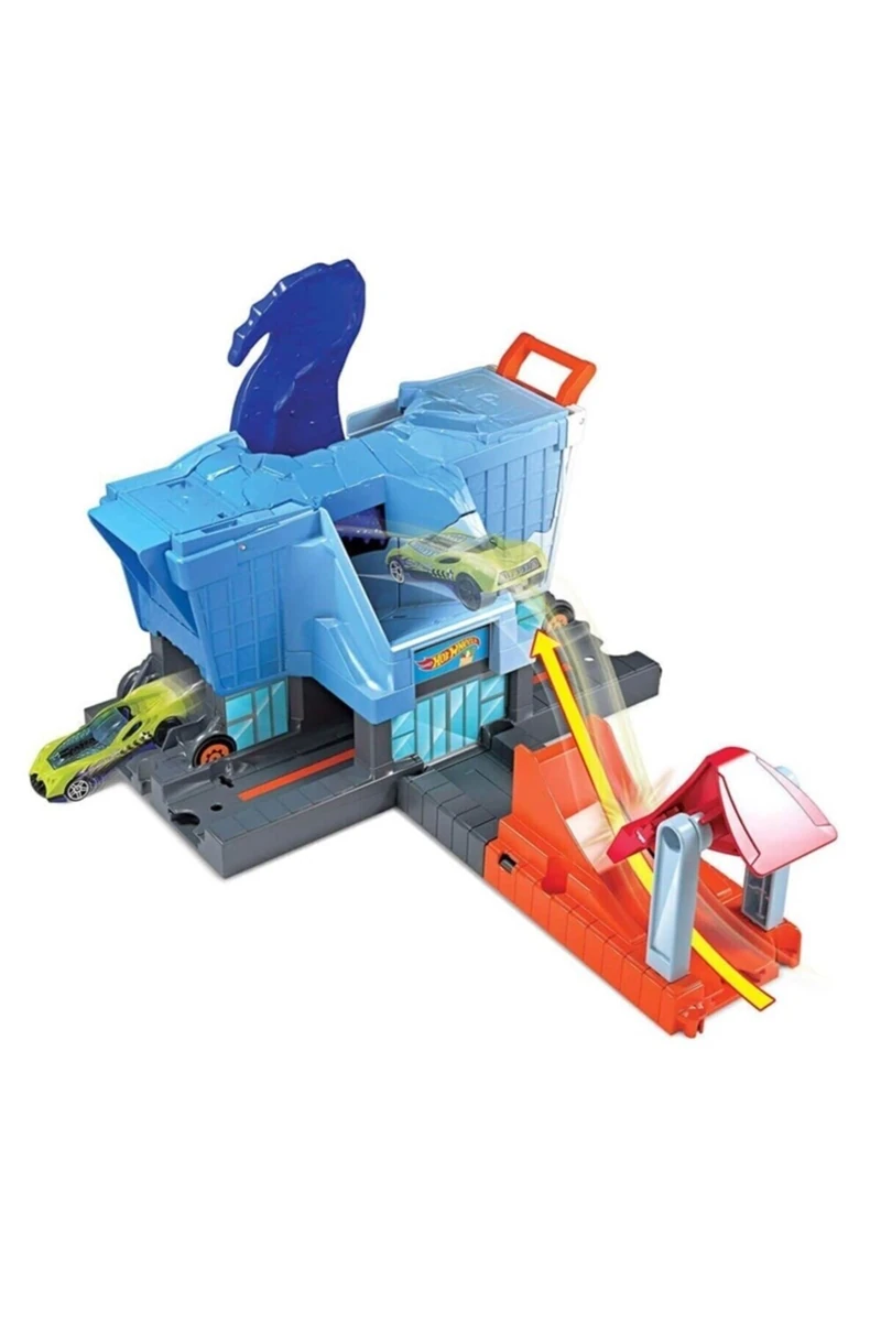 Mattel Fnb05 Hot Wheels Şehirde Yaratık Macerası Oyun Setleri*2