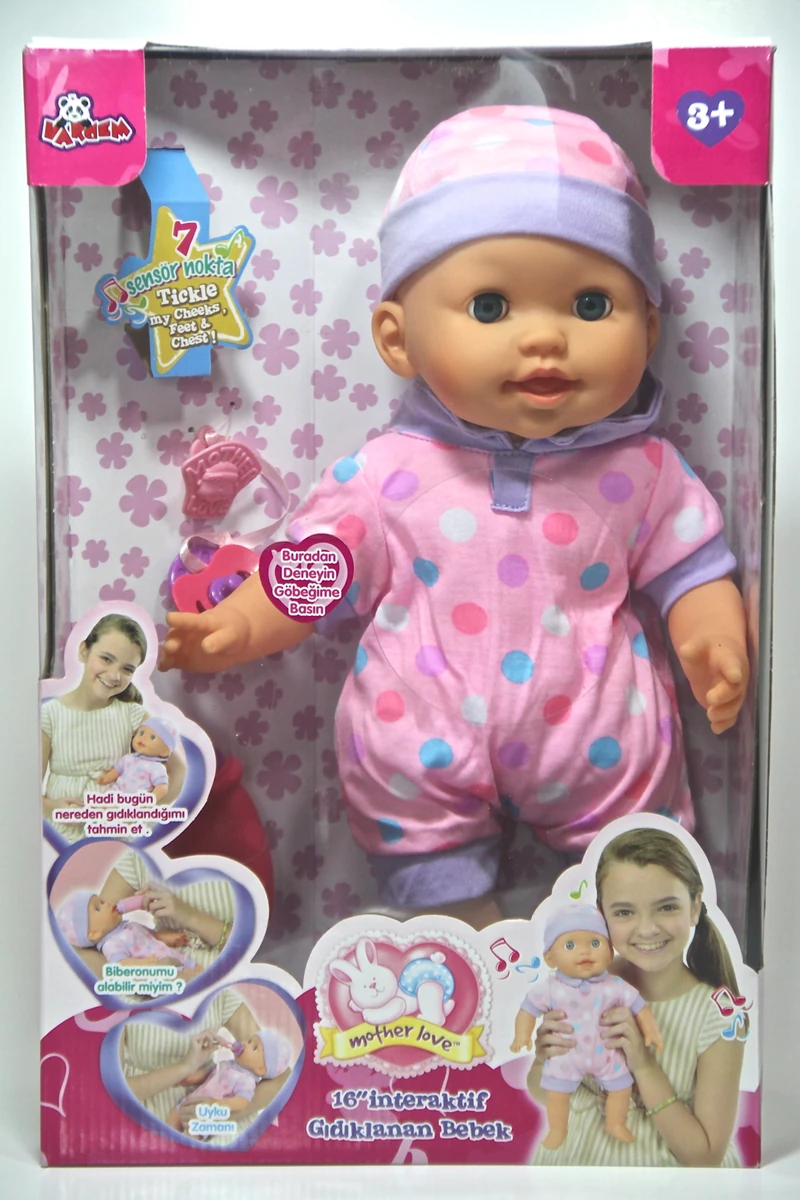 Vardem 35cm Gıdıklanan Bebek