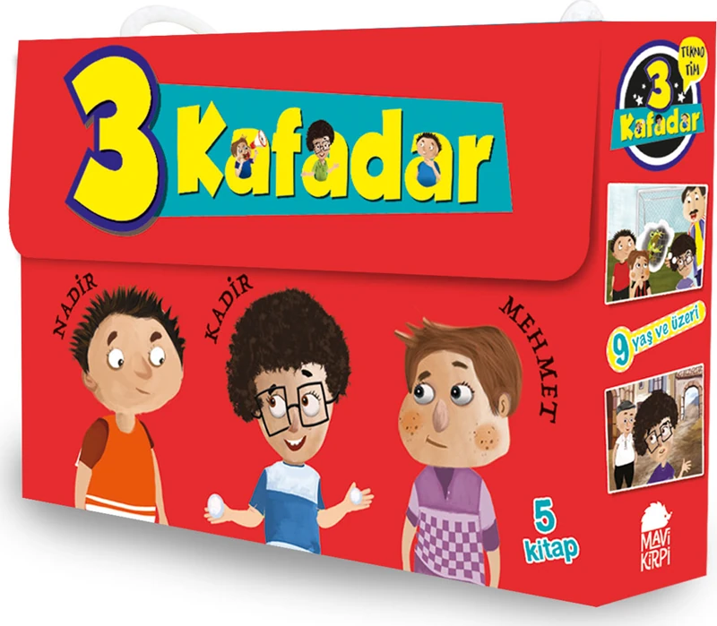 3 Kafadar Tekno Tim Set 2 (5 Kitap) - Yaşar Bayraktar