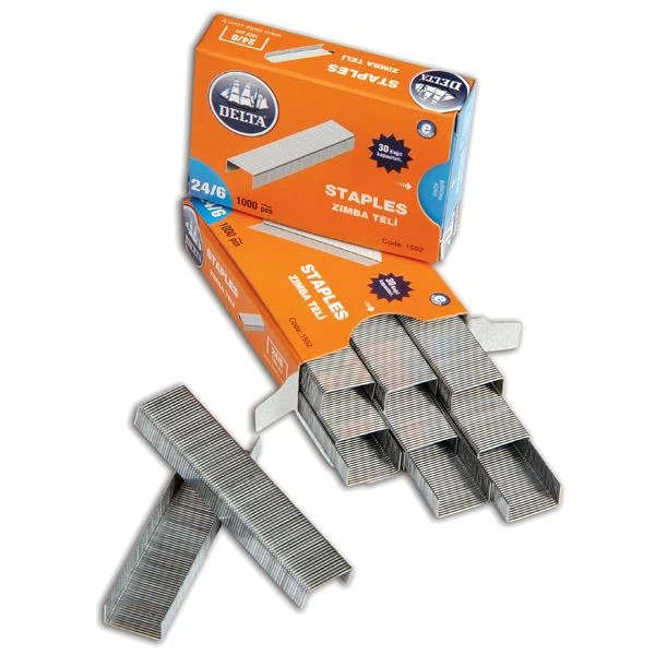 Delta 1552 Zımba Teli Eko Beyaz 24/6 *25