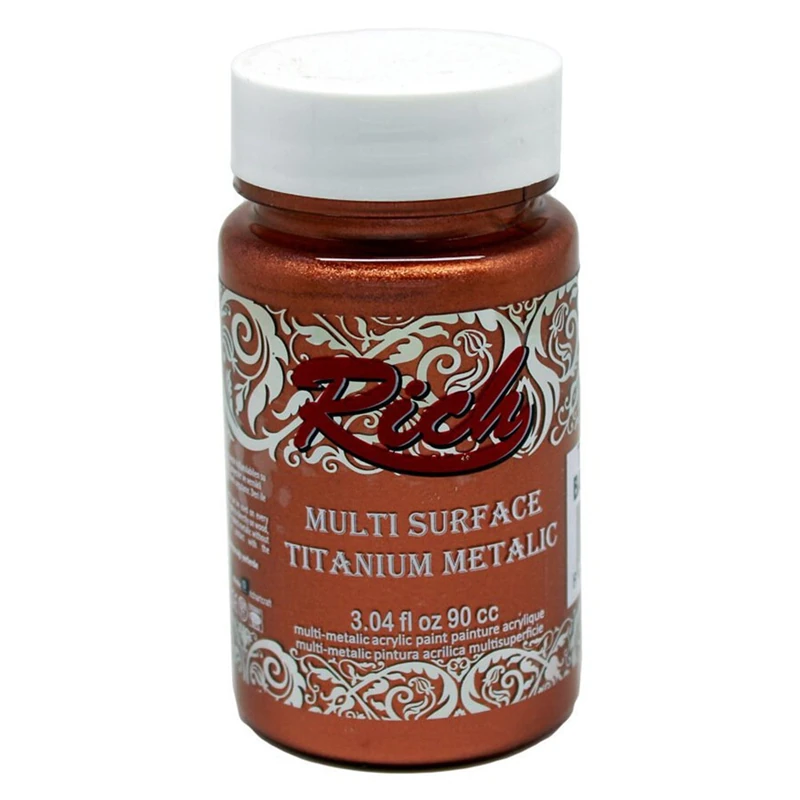 Rich Multi Surface Titanium Metalik Boya 90 Cc. N:2534 Bakır