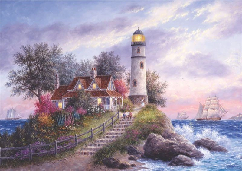 Keskin 260401-99 34*49 500 Lü Yapboz Deniz Feneri