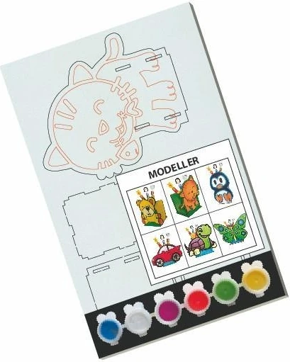 Kumtoys Ahşap Kalemlik Ve Kumbara