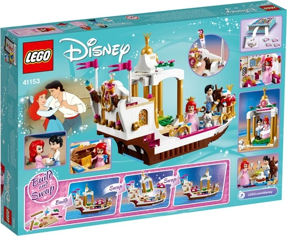 LEGO Disney Princess 41153 Ariel'in Kraliyet Kutlama Teknesi