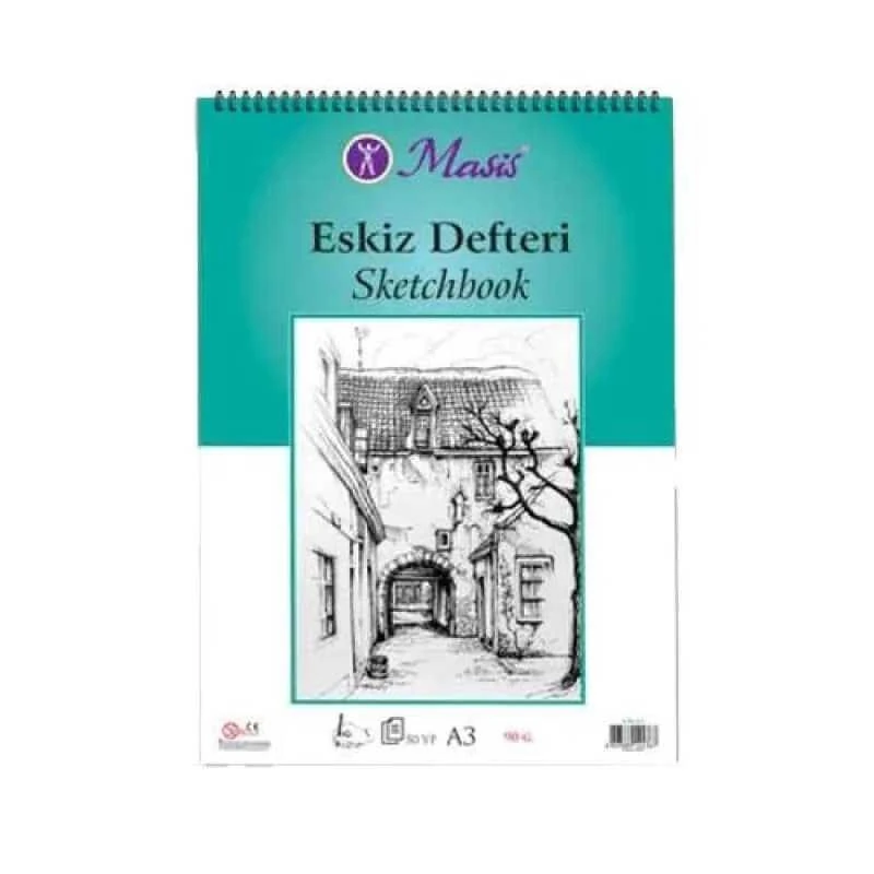 Masis Eskiz Defteri 90 gr 50 yp A3