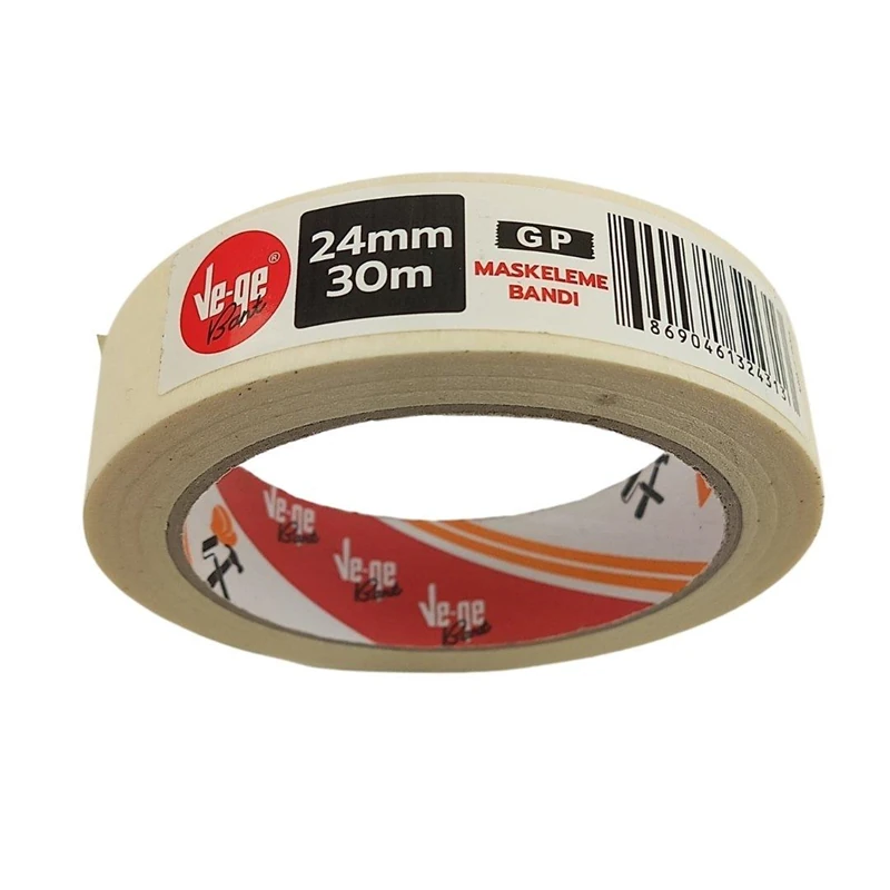 Vege Krepe (Maskeleme) Bantı 24 MMx30 MT Bej GP